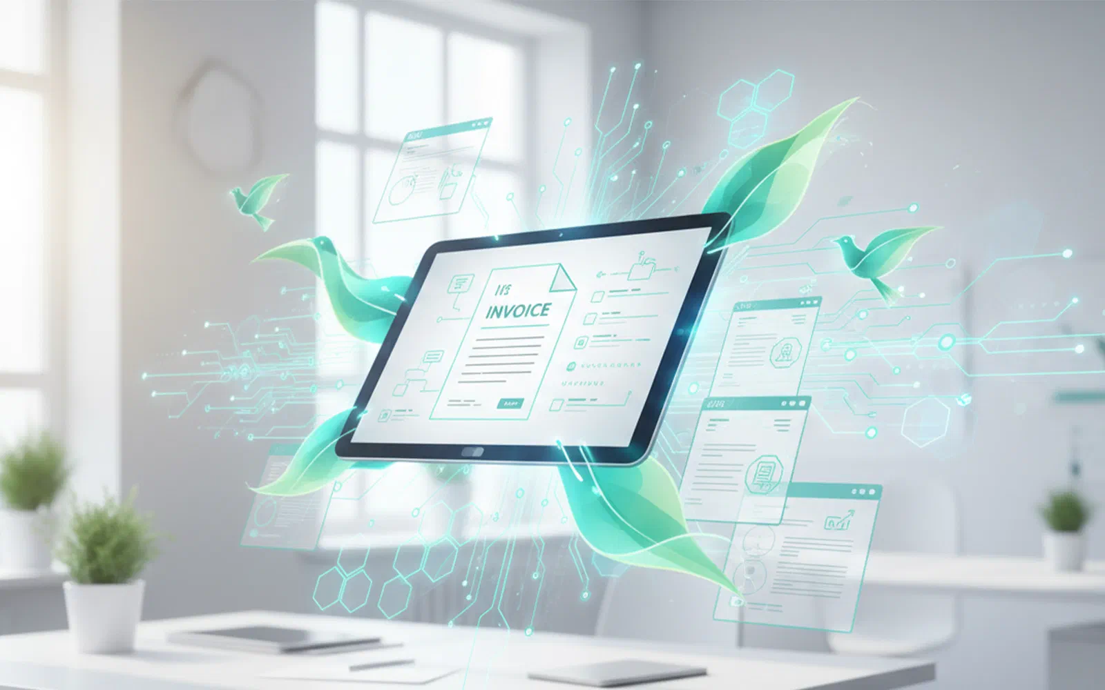 Electronic invoice - digitalising administration in logistics